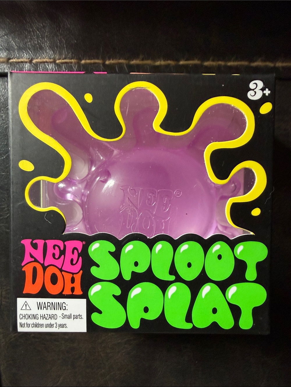 New Authentic Needoh Sploot Splat Toy - Purple